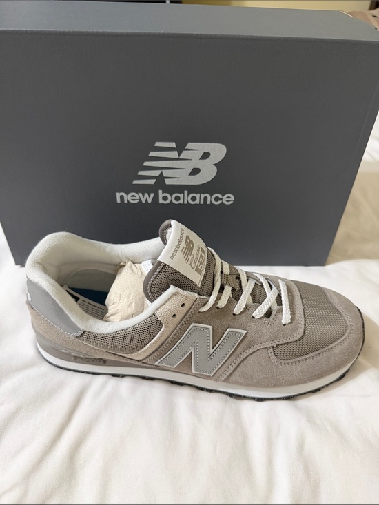 New Balance Other - New Balance Taupe and Light Gray 574 Casual Sneaker
